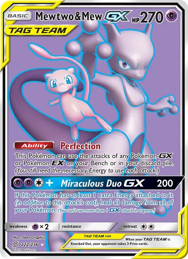Mewtwo & Mew GX, Unified Minds