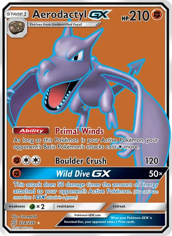 Aerodactyl GX, Unified Minds