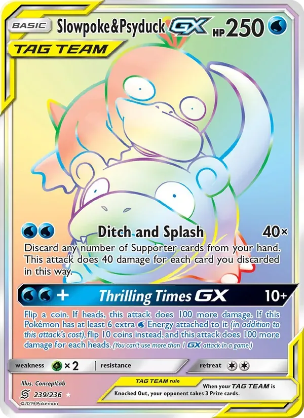 Slowpoke & Psyduck GX, Unified Minds