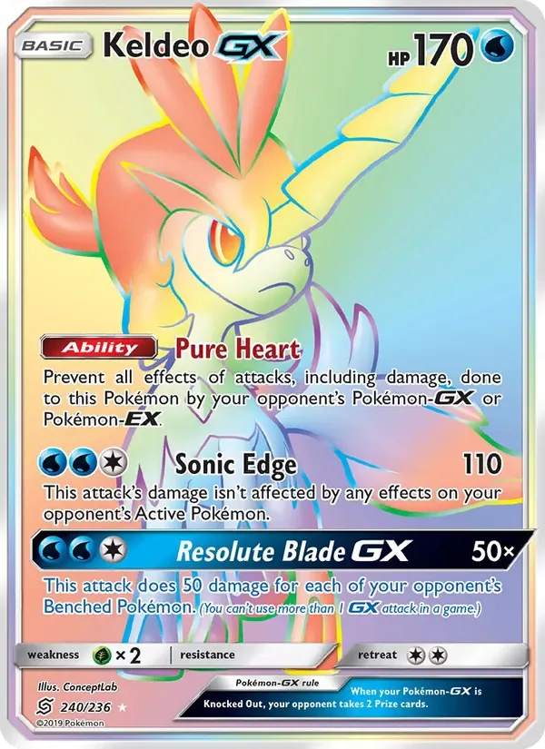 Keldeo GX, Unified Minds