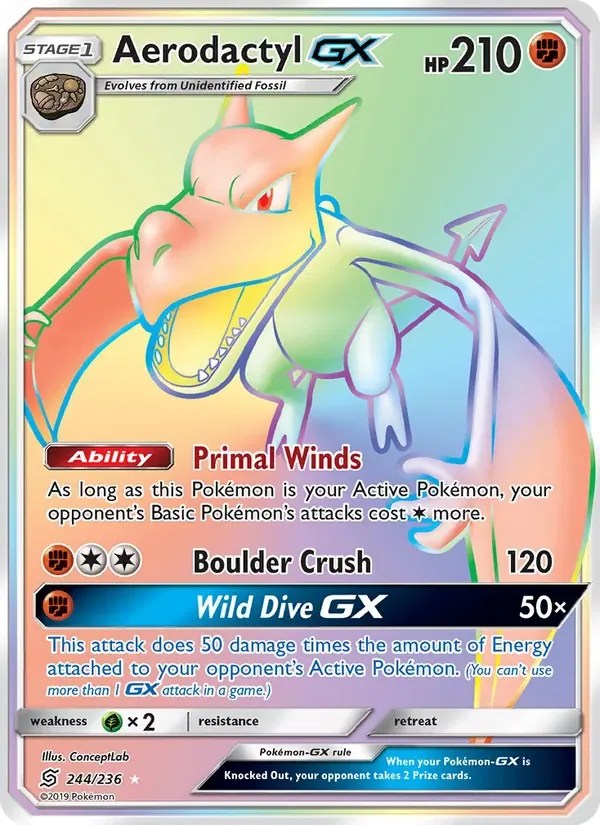 Aerodactyl GX, Unified Minds