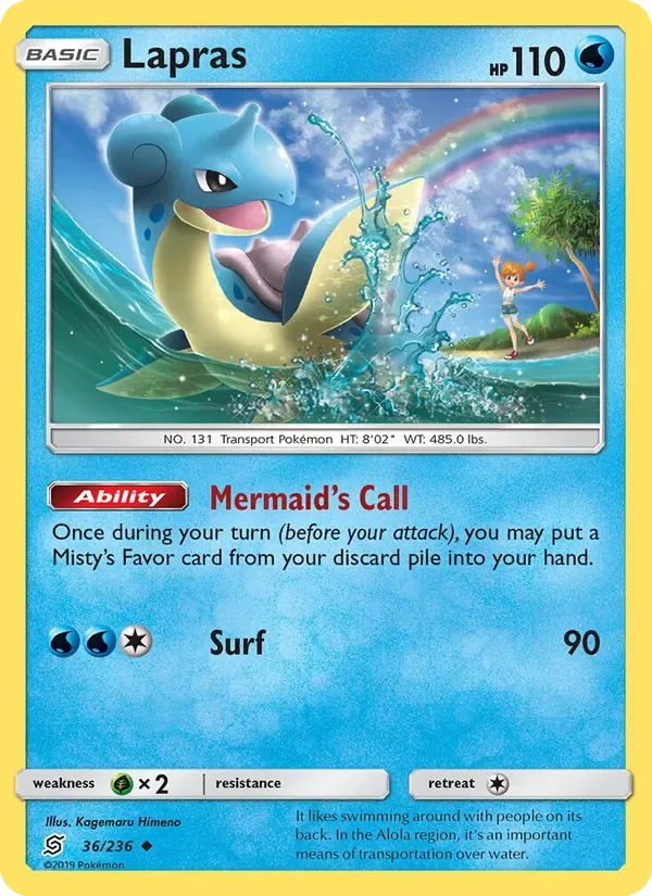 Lapras, Unified Minds