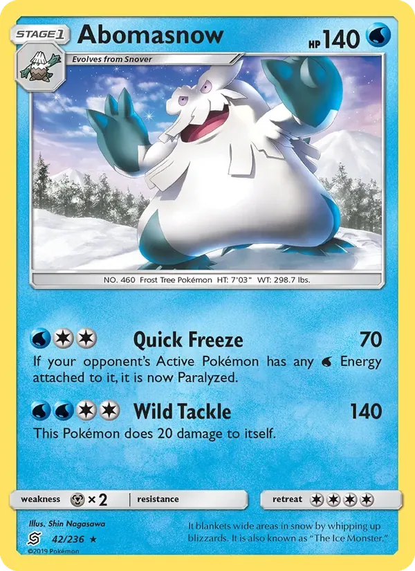 Abomasnow, Unified Minds