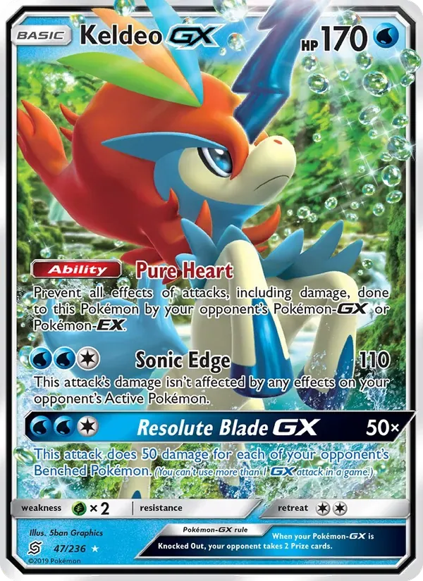 Keldeo GX, Unified Minds