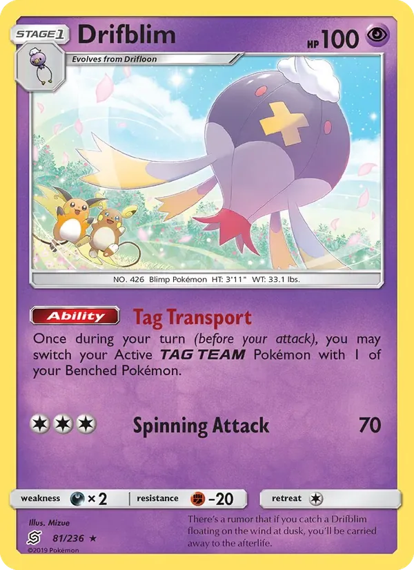 Drifblim, Unified Minds
