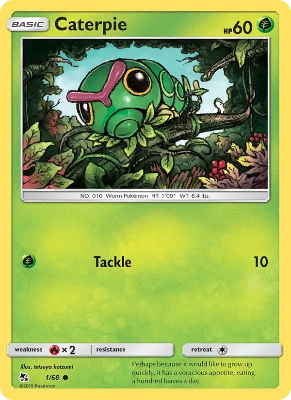 Caterpie, Hidden Fates