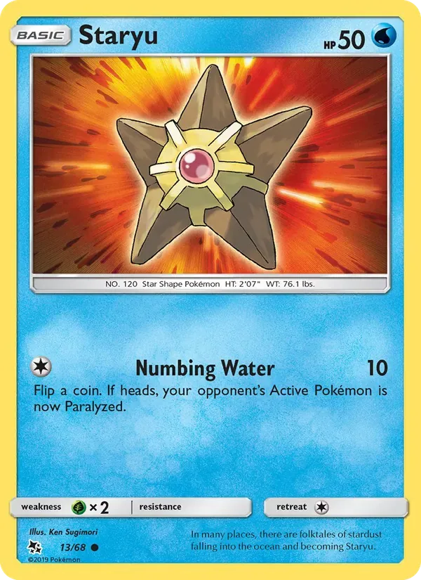 Staryu, Hidden Fates