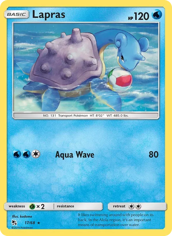 Lapras, Hidden Fates