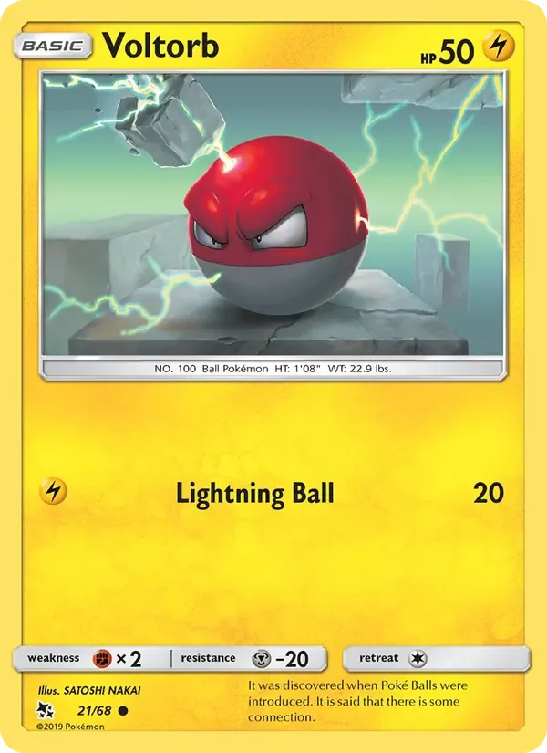 Voltorb, Hidden Fates
