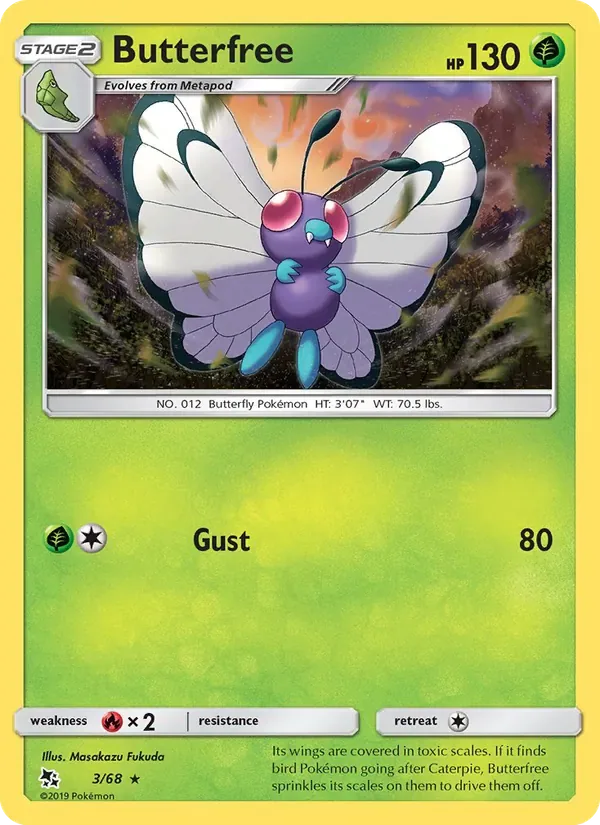 Butterfree, Hidden Fates