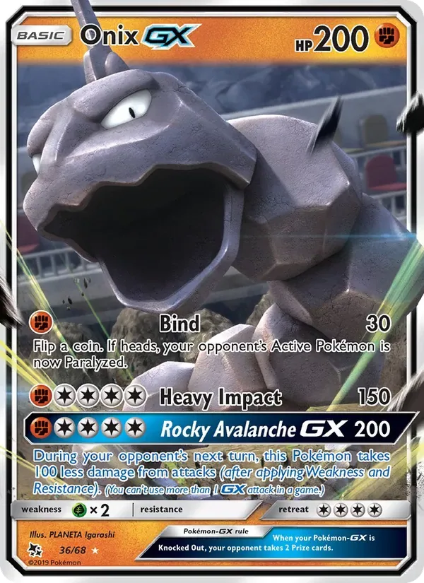 Onix GX, Hidden Fates