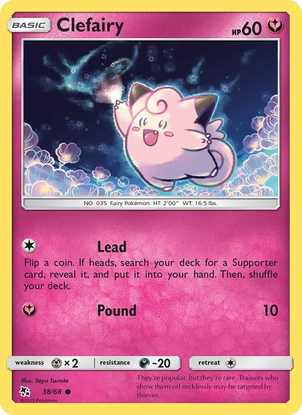 Clefairy, Hidden Fates