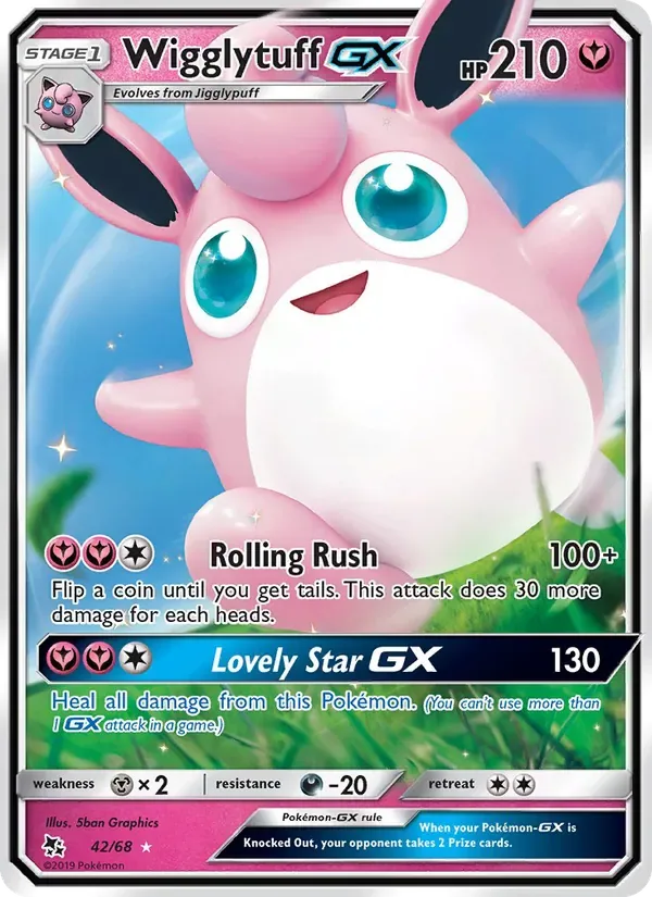 Wigglytuff GX, Hidden Fates