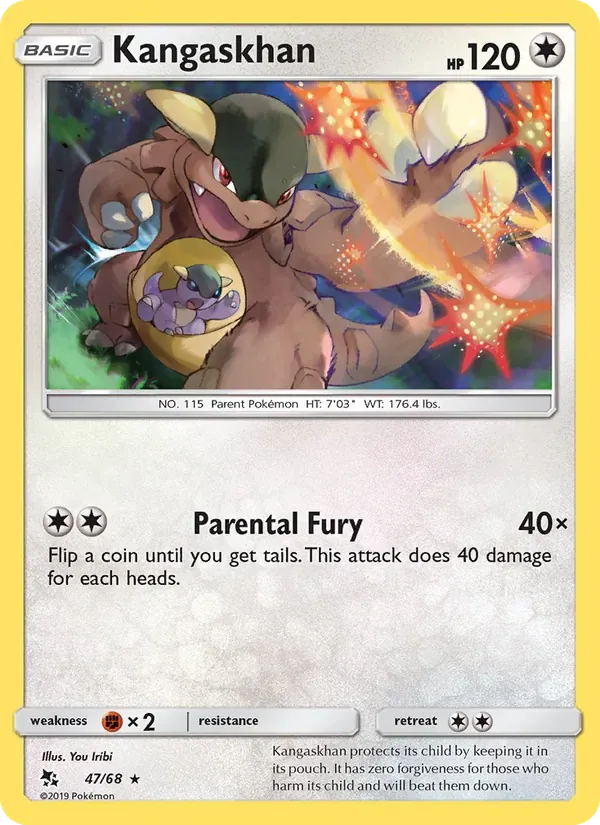 Kangaskhan, Hidden Fates