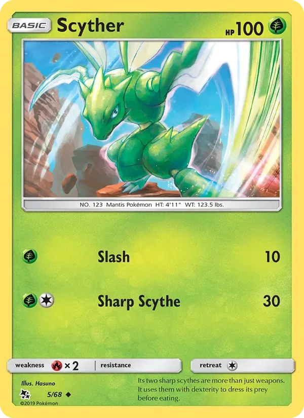 Scyther, Hidden Fates