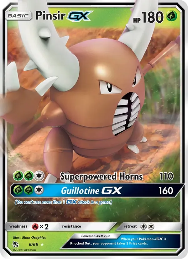 Pinsir GX, Hidden Fates