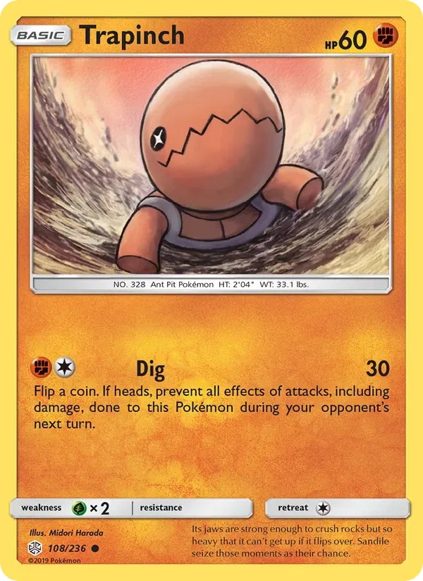 Trapinch, Cosmic Eclipse