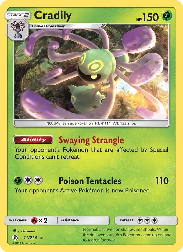 Cradily, Cosmic Eclipse