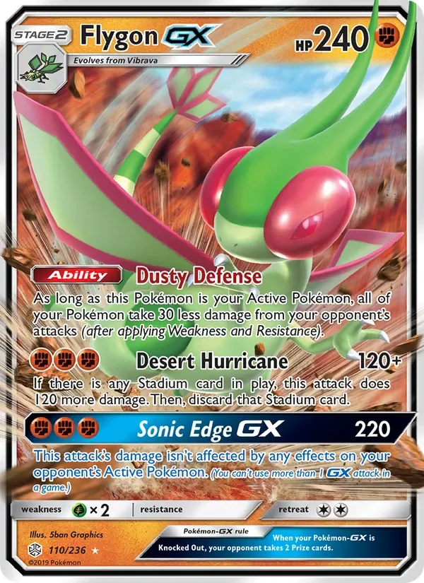 Flygon GX, Cosmic Eclipse