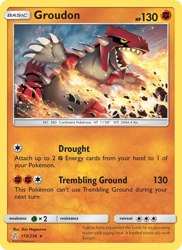 Groudon, Cosmic Eclipse