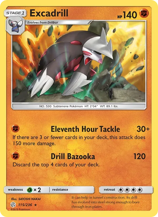 Excadrill, Cosmic Eclipse