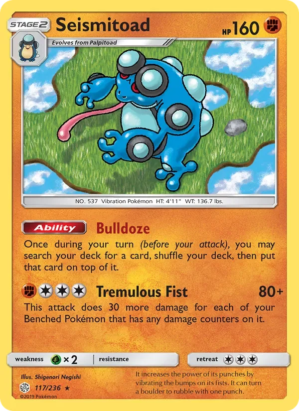 Seismitoad, Cosmic Eclipse