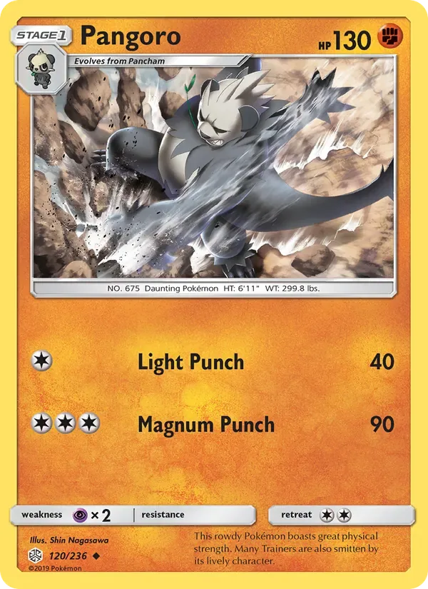 Pangoro, Cosmic Eclipse