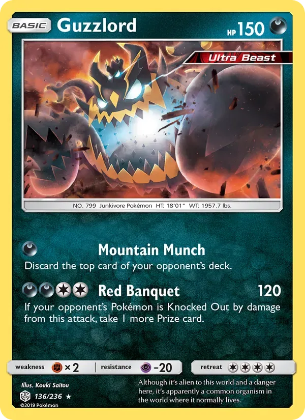 Guzzlord, Cosmic Eclipse