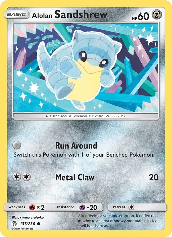 Alolan Sandshrew, Cosmic Eclipse