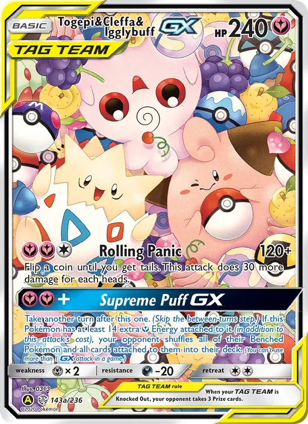 Togepi & Cleffa & Igglybuff GX, Cosmic Eclipse