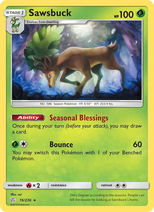 Sawsbuck, Cosmic Eclipse