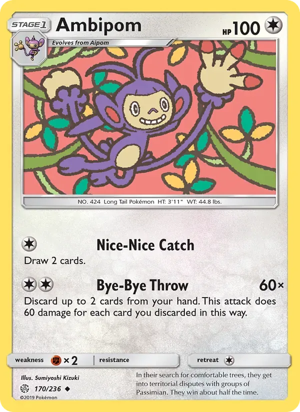 Ambipom, Cosmic Eclipse