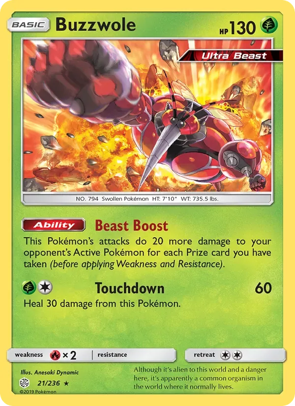 Buzzwole, Cosmic Eclipse