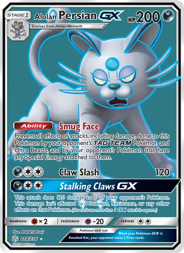 Alolan Persian GX, Cosmic Eclipse