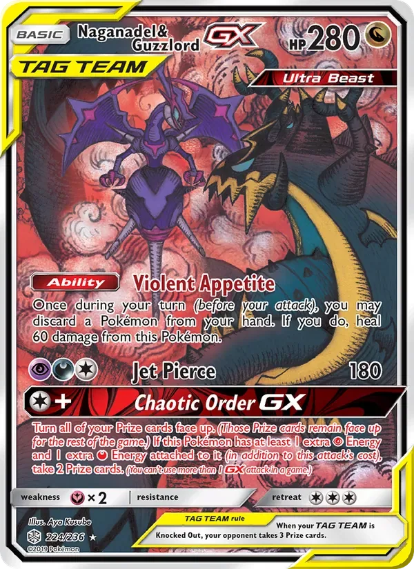 Naganadel & Guzzlord GX, Cosmic Eclipse