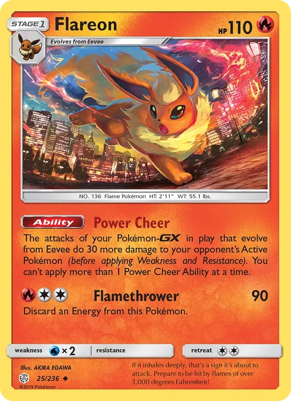 Flareon, Cosmic Eclipse