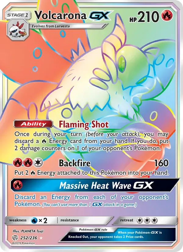 Volcarona GX, Cosmic Eclipse