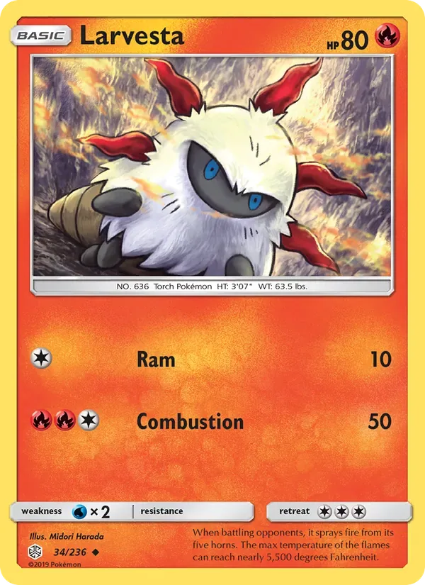 Larvesta, Cosmic Eclipse