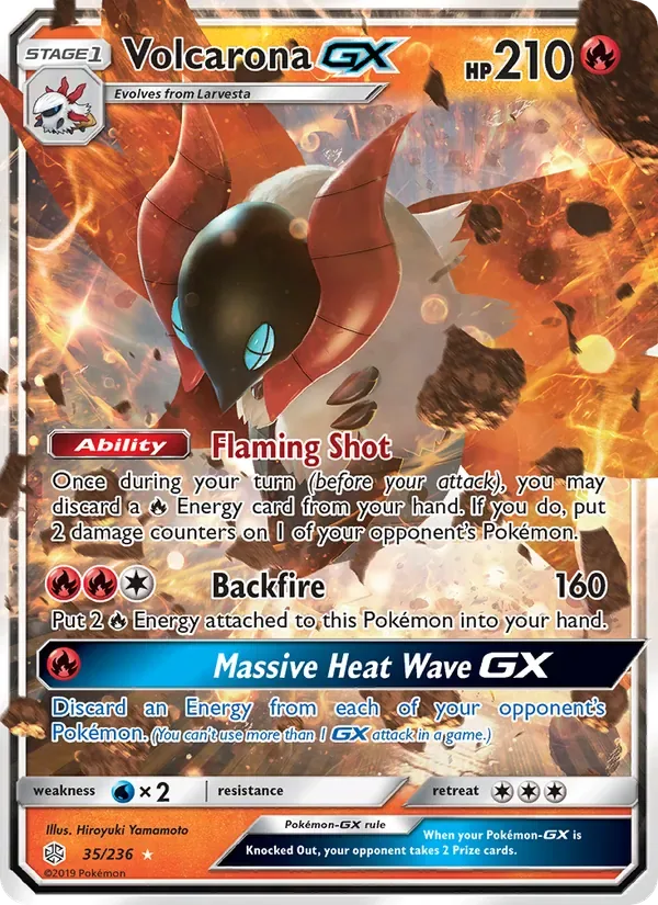 Volcarona GX, Cosmic Eclipse