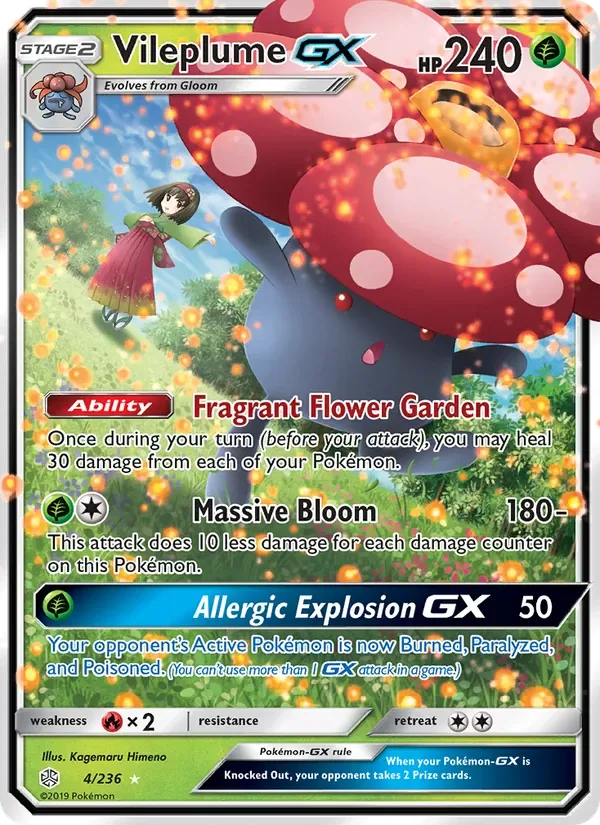 Vileplume GX, Cosmic Eclipse