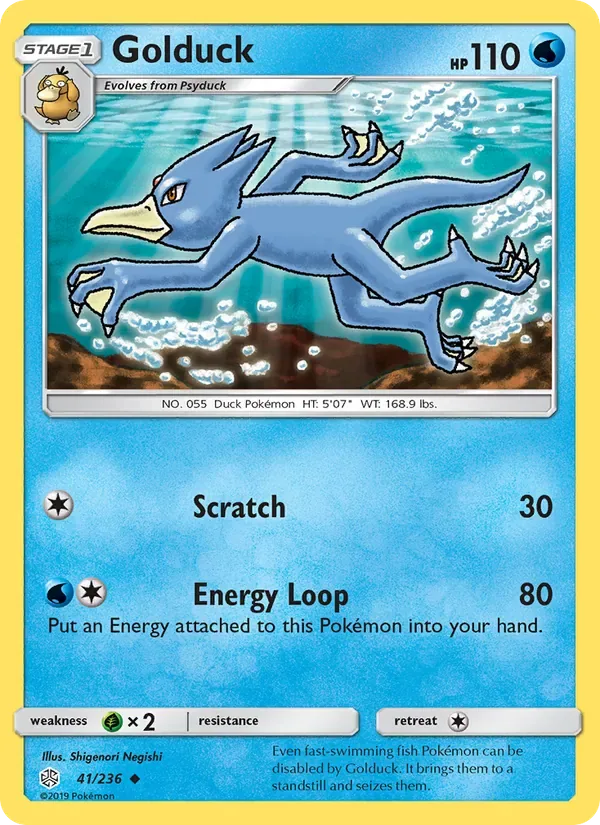Golduck, Cosmic Eclipse