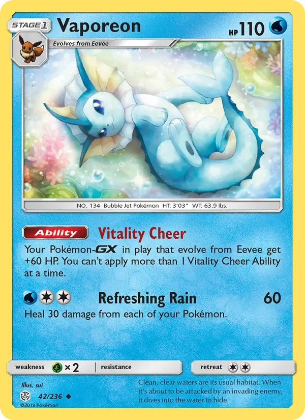 Vaporeon, Cosmic Eclipse