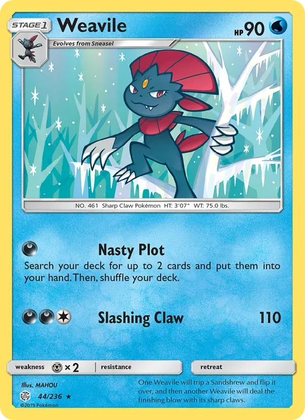Weavile, Cosmic Eclipse