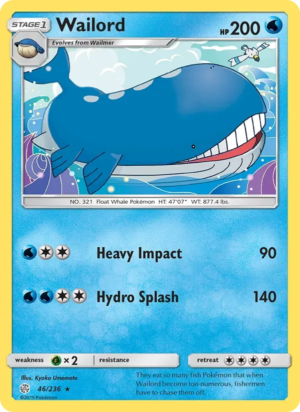 Wailord, Cosmic Eclipse
