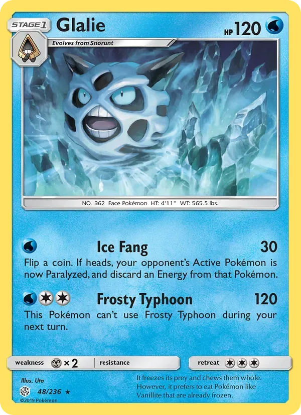 Glalie, Cosmic Eclipse