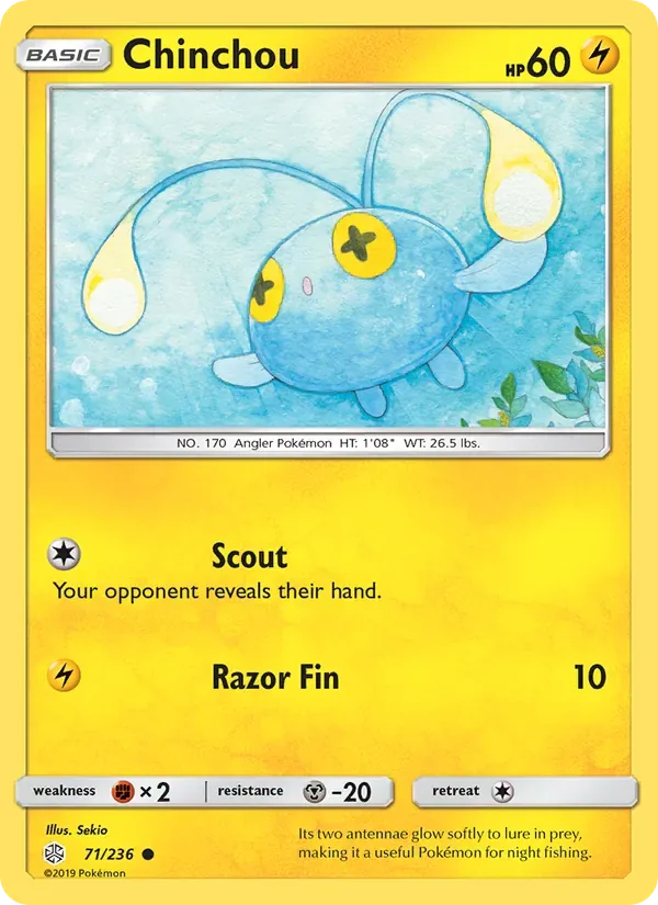 Chinchou, Cosmic Eclipse