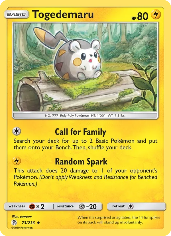 Togedemaru, Cosmic Eclipse