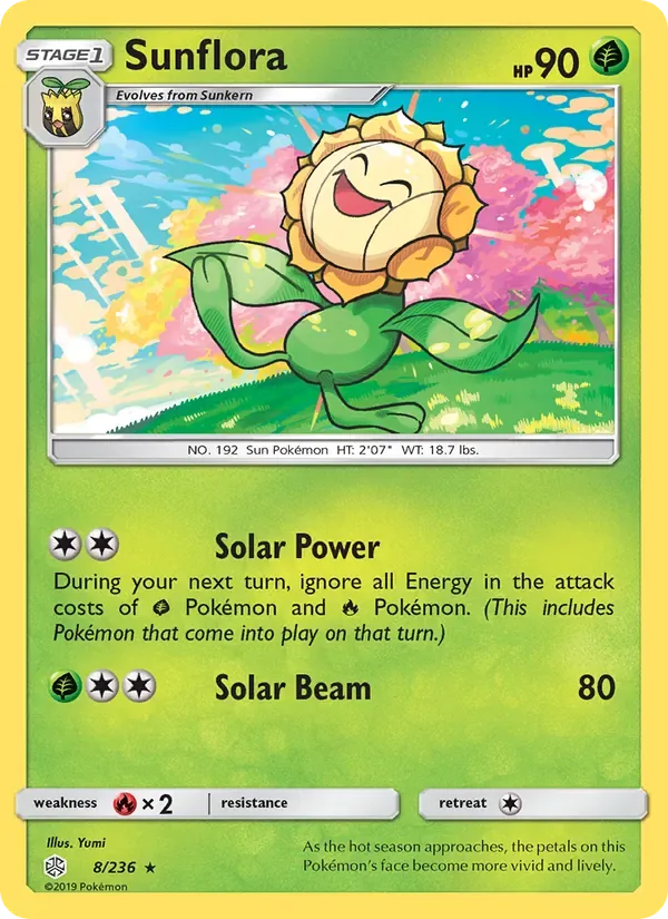 Sunflora, Cosmic Eclipse