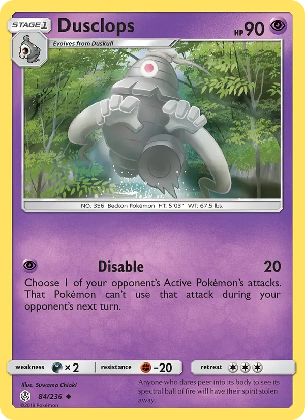 Dusclops, Cosmic Eclipse
