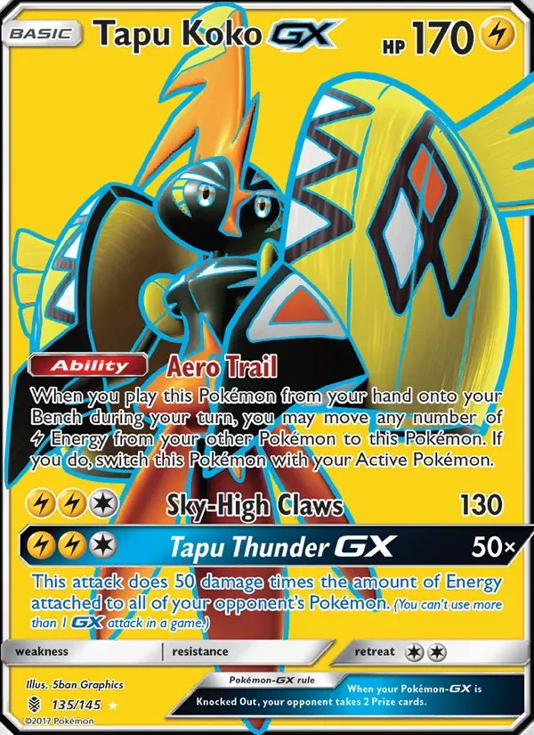 Tapu Koko GX, Guardians Rising